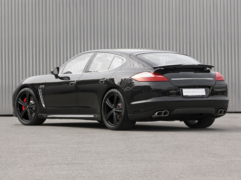 Black Sports Sedan — Neutral