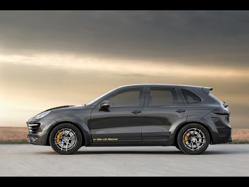 black sports utility vehicle