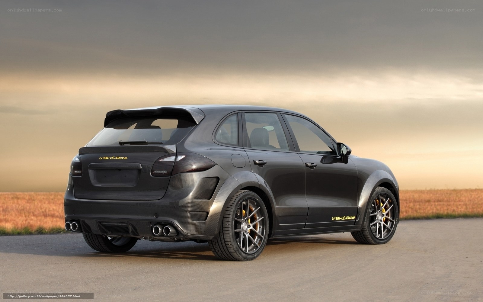 black sports utility vehicle