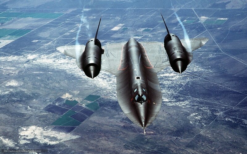 Black Spy Plane — Gray