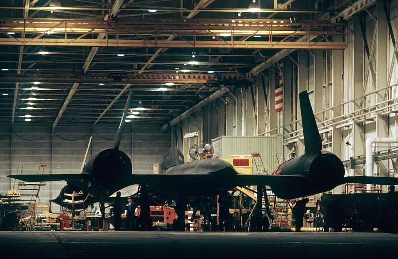 Black Spy Plane — Industrial