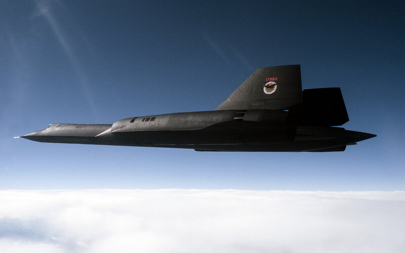 Black Spy Plane — Serene