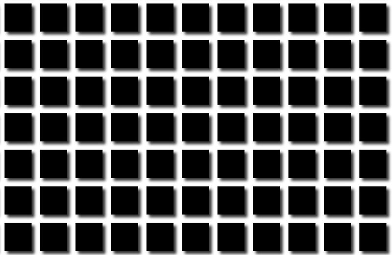 Black Squares on White Background