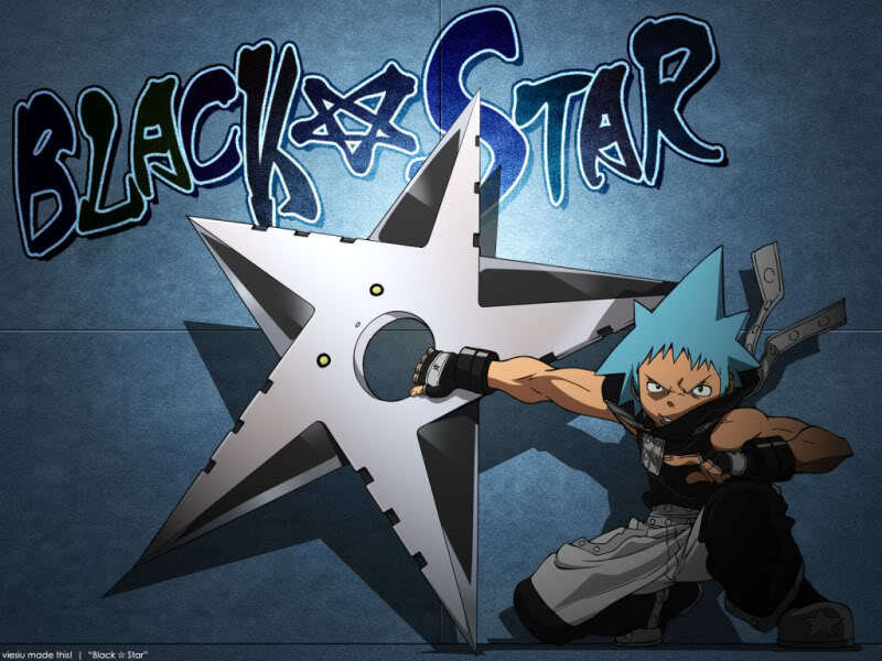 Black Star anime character