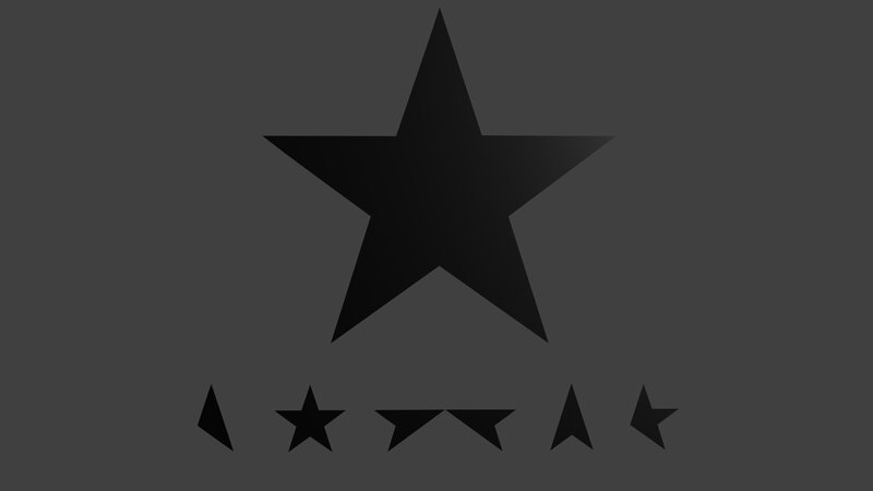 Black Star on Gray