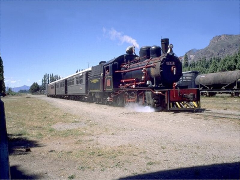 Black Steam Train — Serene