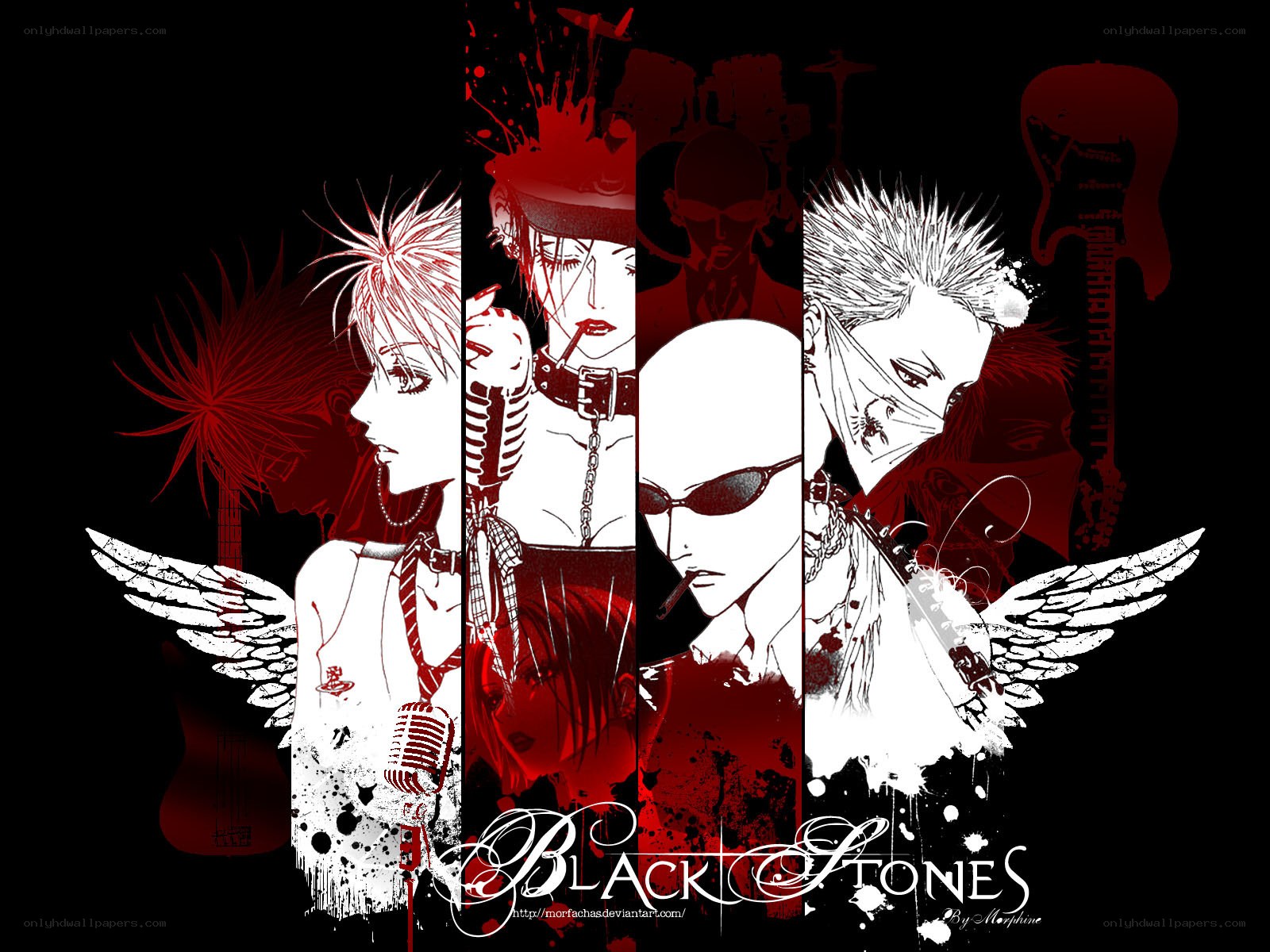 Black Stones anime art