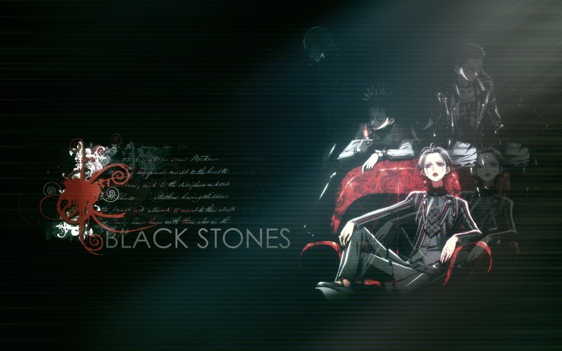 Black Stones anime characters