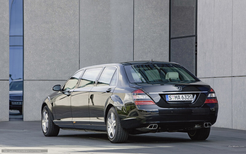 Black Stretch Limousine