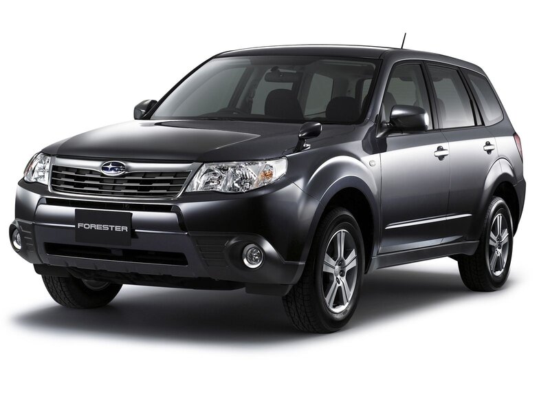 Black Subaru Forester SUV
