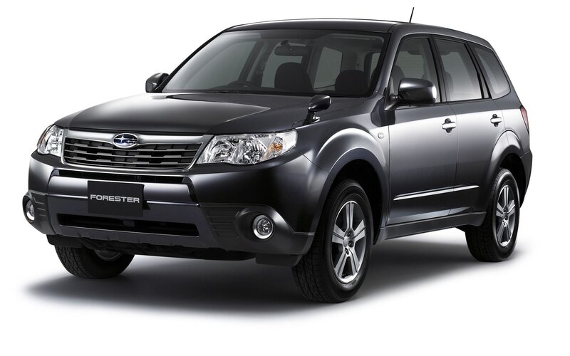 Black Subaru Forester SUV