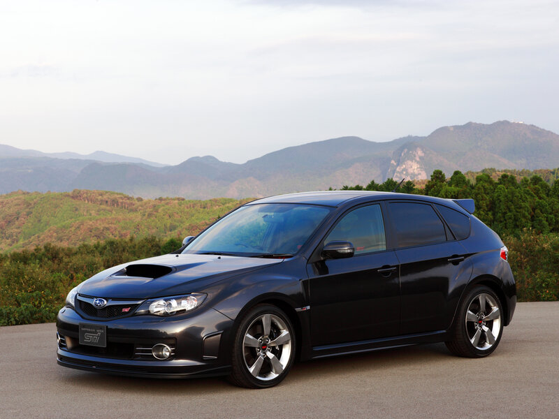 Black Subaru Impreza — Serene