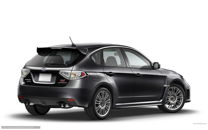 Black Subaru Impreza
