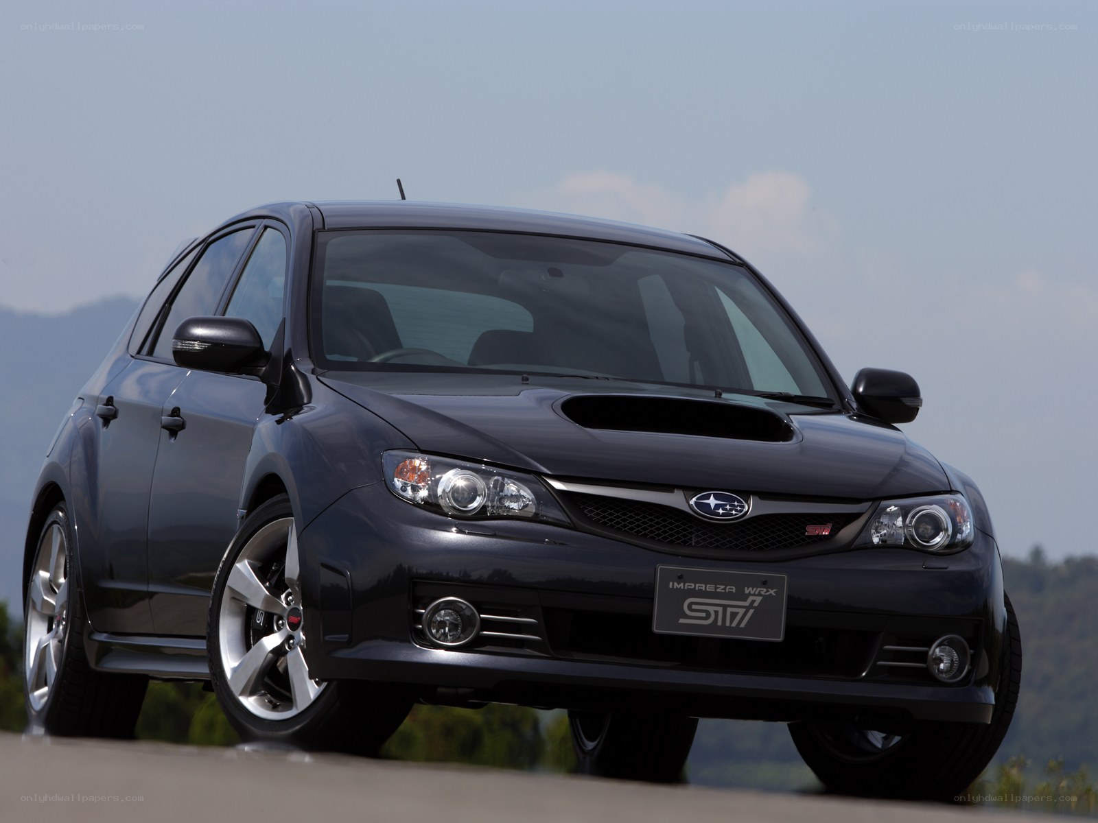 Black Subaru Impreza WRX
