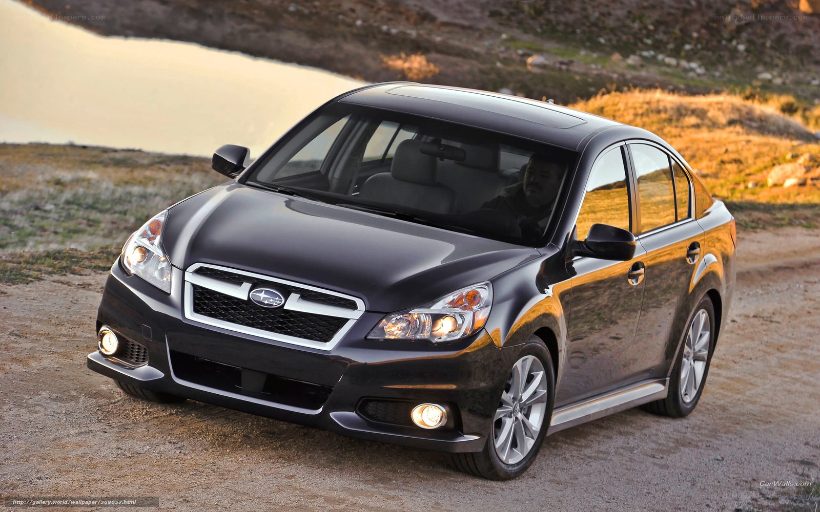 Black Subaru Legacy sedan