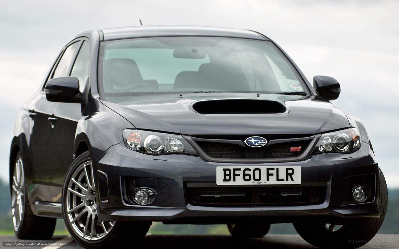 Black Subaru WRX STI