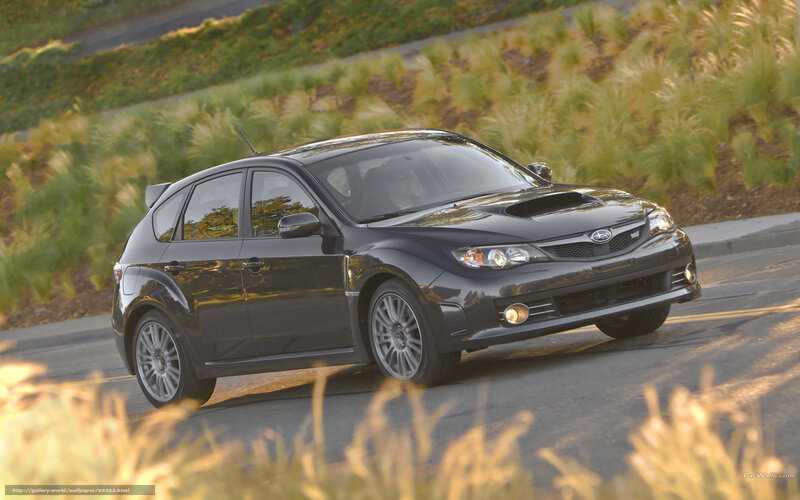 Black Subaru Wrx Sti — Dynamic