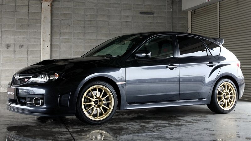 Black Subaru Wrx Sti — Neutral