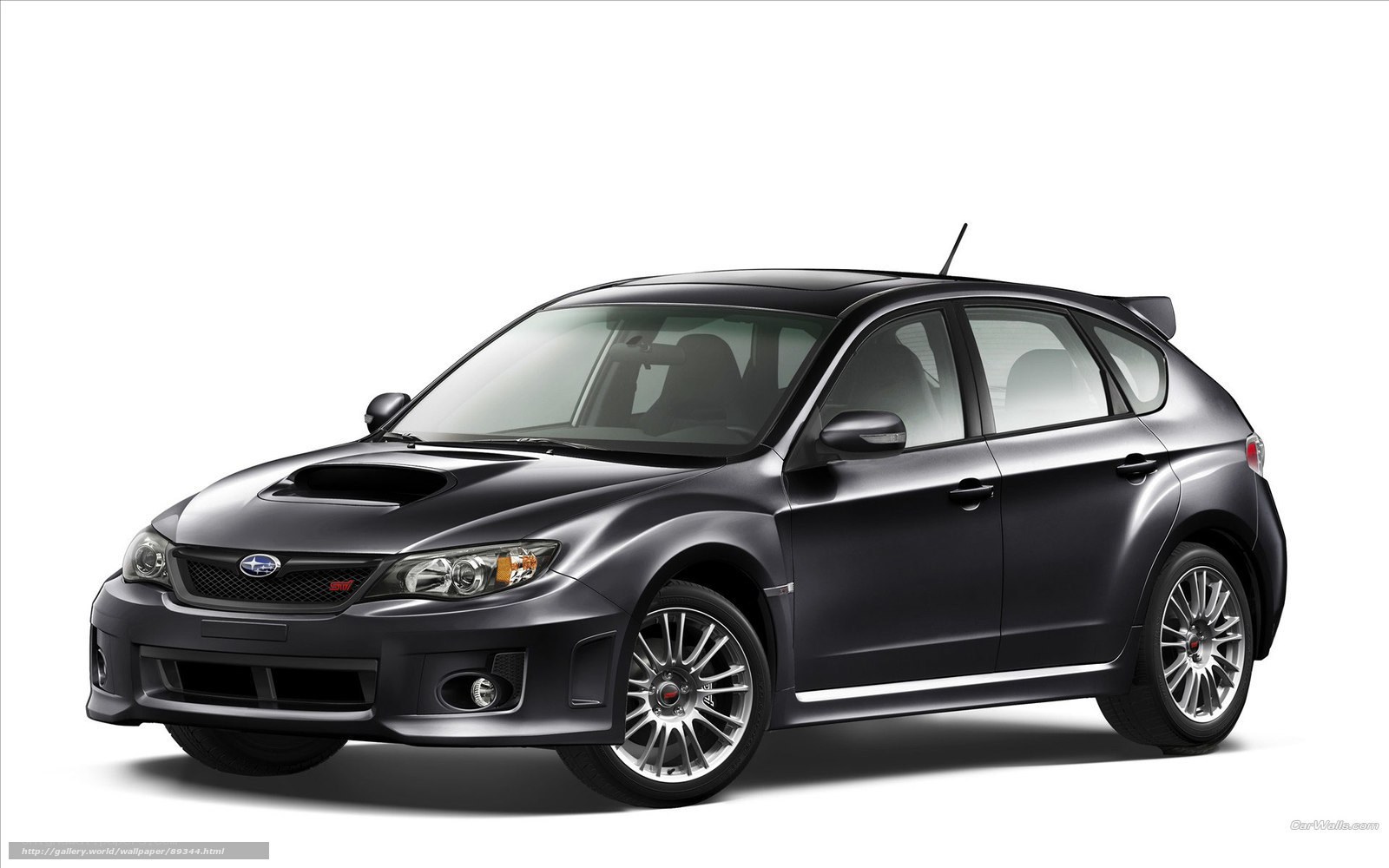 Black Subaru WRX STI