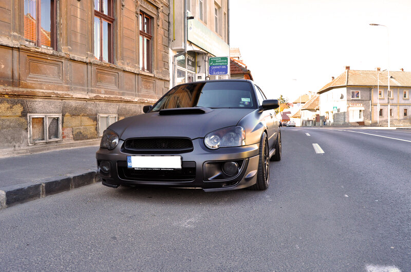 Black Subaru WRX