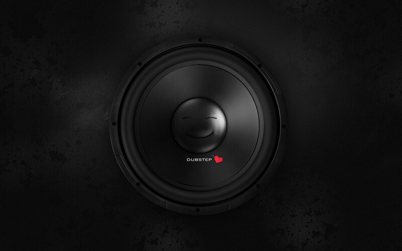 Black Subwoofer Speaker