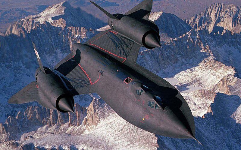 Black Supersonic Jet — Dramatic, Photograph