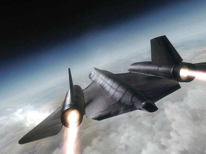 Black Supersonic Jet