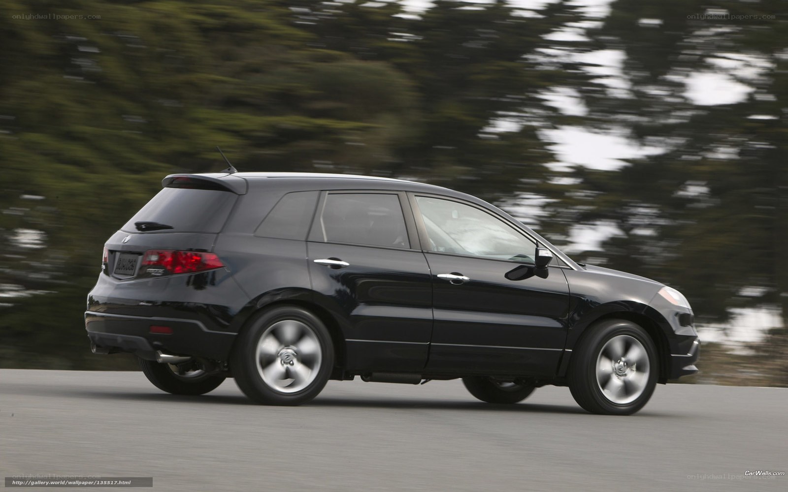 black suv in motion