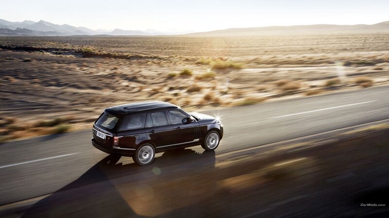 Black SUV on Road — Dynamic, Afternoon
