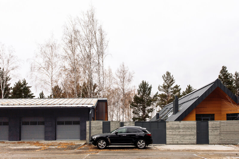 Black Suv Parked