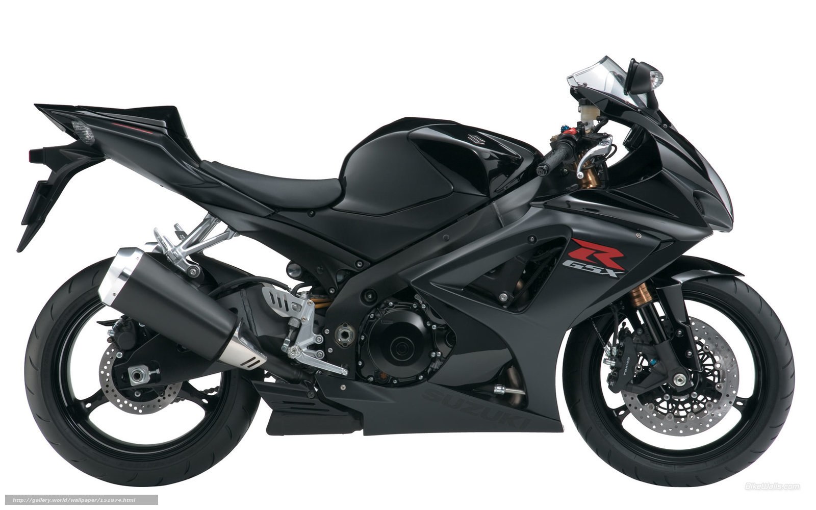 black suzuki gsx-r motorcycle