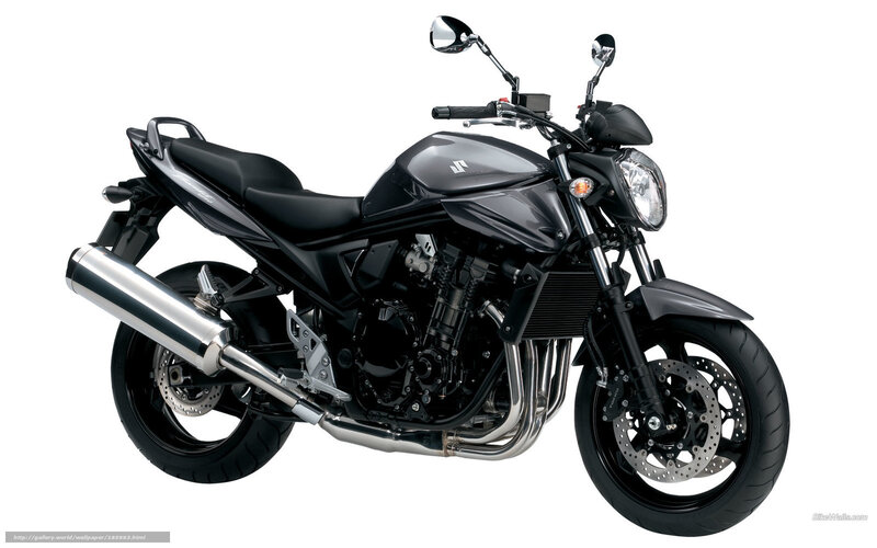 black Suzuki motorcycle