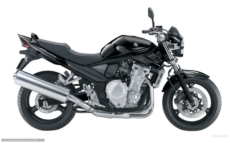Black Suzuki Motorcycle — Neutral, Photograph, Exhaust Pipe, Engine