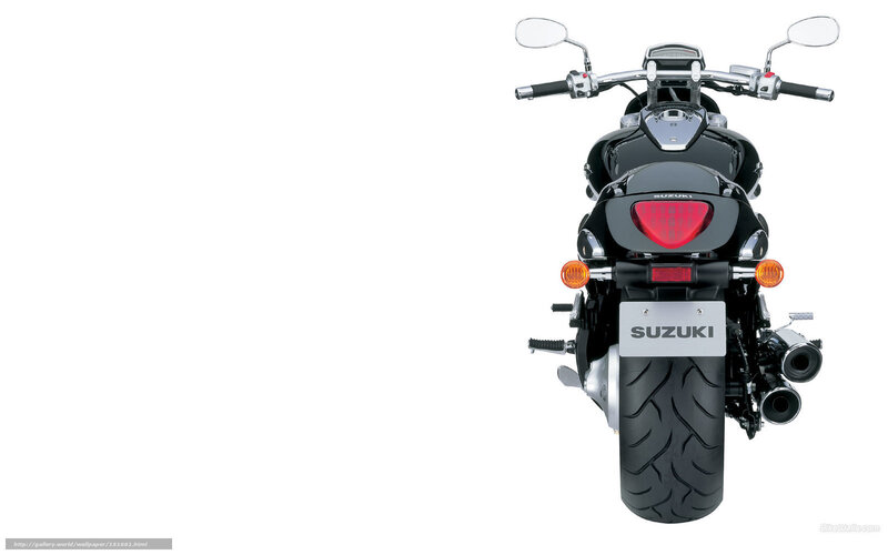 Black Suzuki Motorcycle — Neutral, Photograph