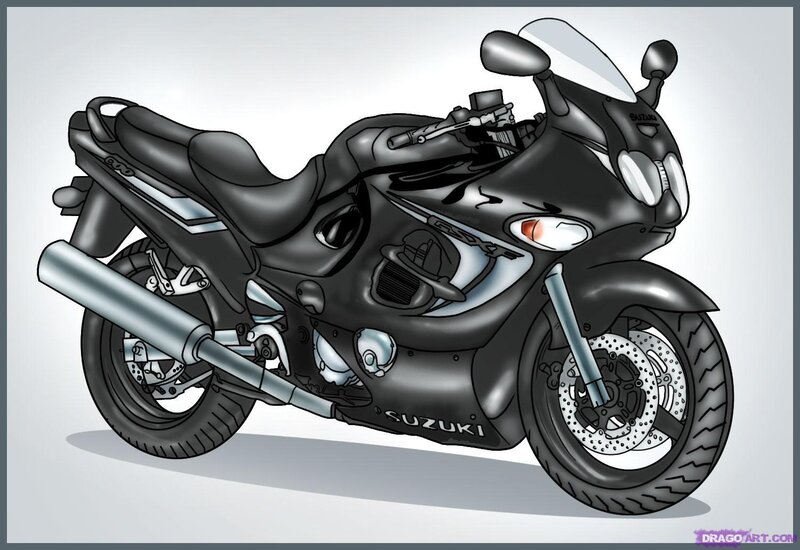 Black Suzuki Motorcycle — Neutral