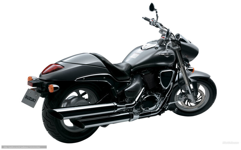 Black Suzuki motorcycle
