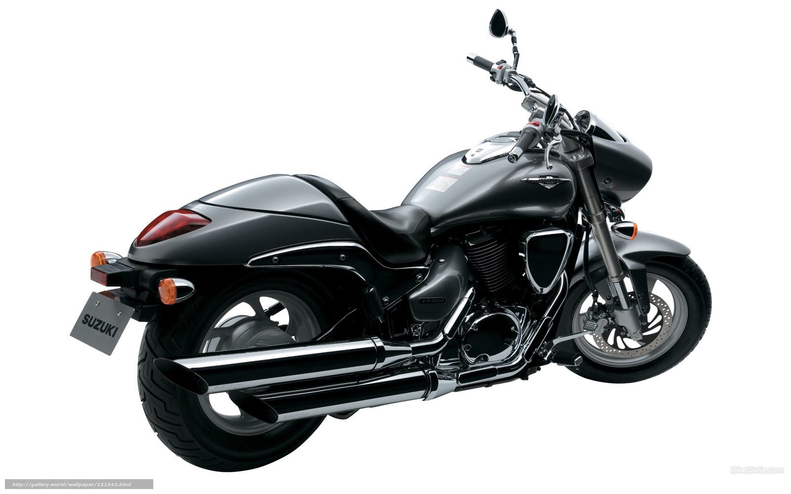 Black Suzuki motorcycle