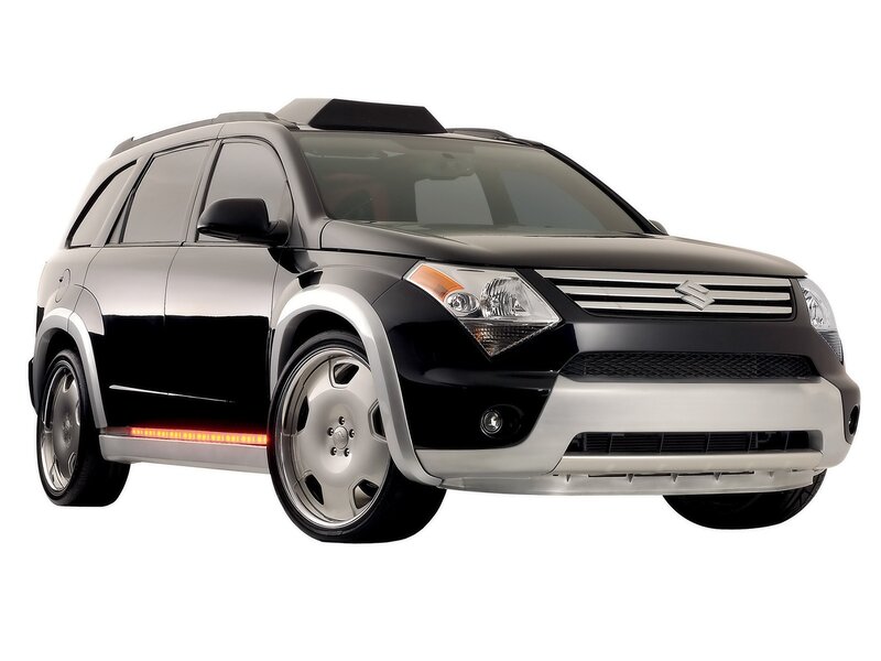 black suzuki suv concept