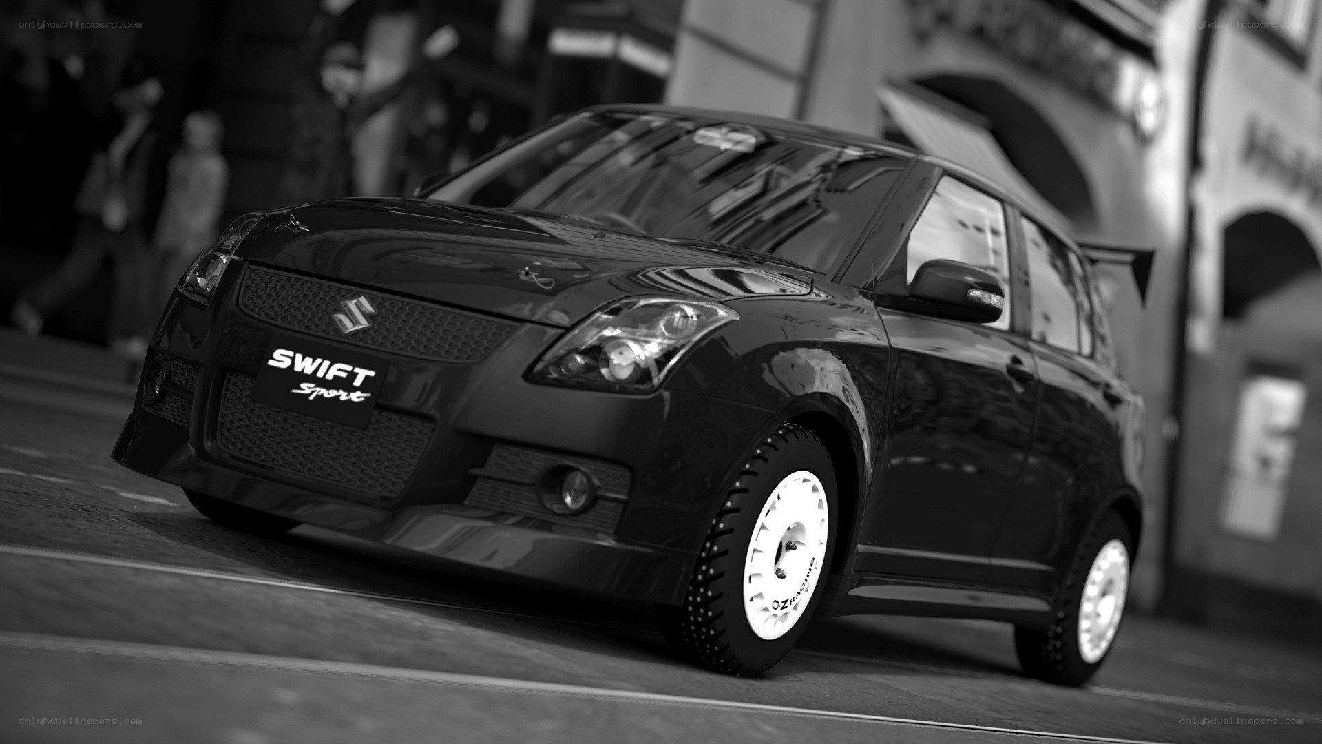 Black Suzuki Swift Sport