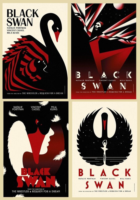 Black Swan movie posters