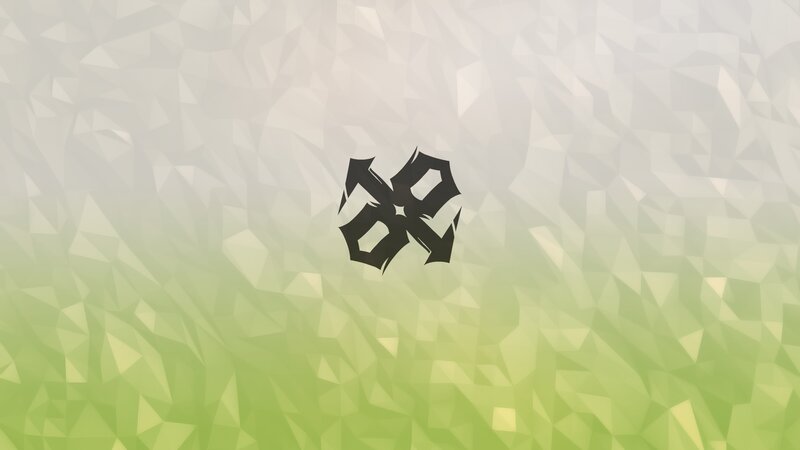 Black Symbol on Gradient — Green