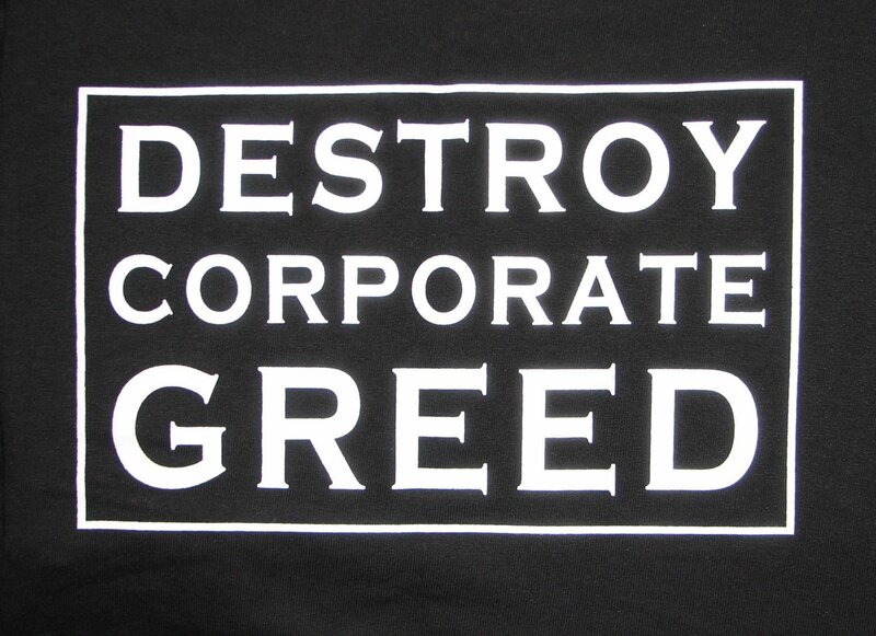 Black T-shirt with Text — Direct