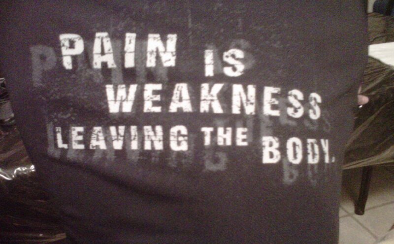 Black T-shirt with Text — Motivational