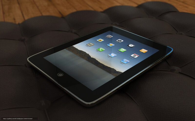 Black Tablet on Cushion
