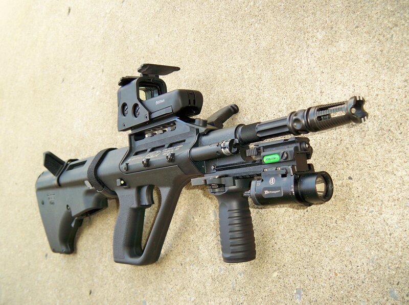 Black Tactical Rifle — Neutral, Photograph