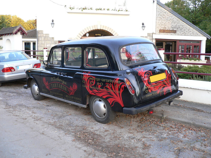 Black Taxi Car