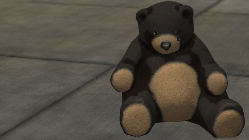 Black Teddy Bear