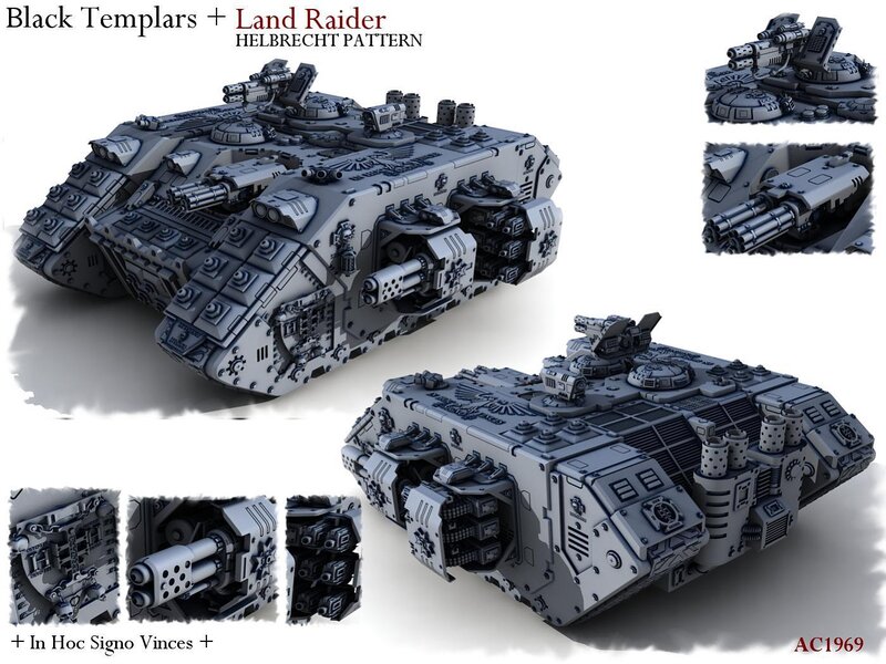 Black Templars Land Raider