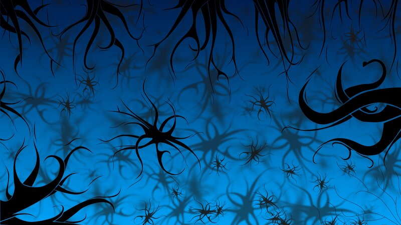 Black Tentacle Shapes