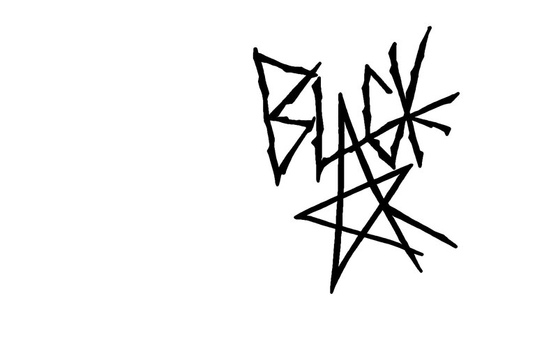 black text logo